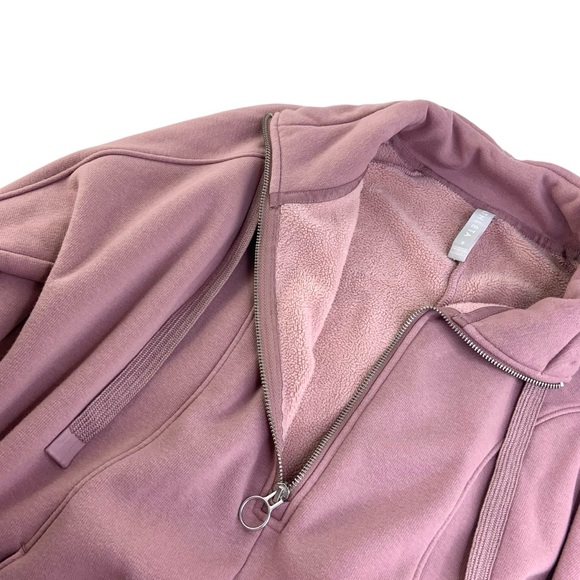 Athleta Karma Sweatshirt Dress in Mauve - Picture 4 of 7